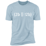 T-Shirts Light Blue / YXS 2b Or Not 2b Boys Premium T-Shirt
