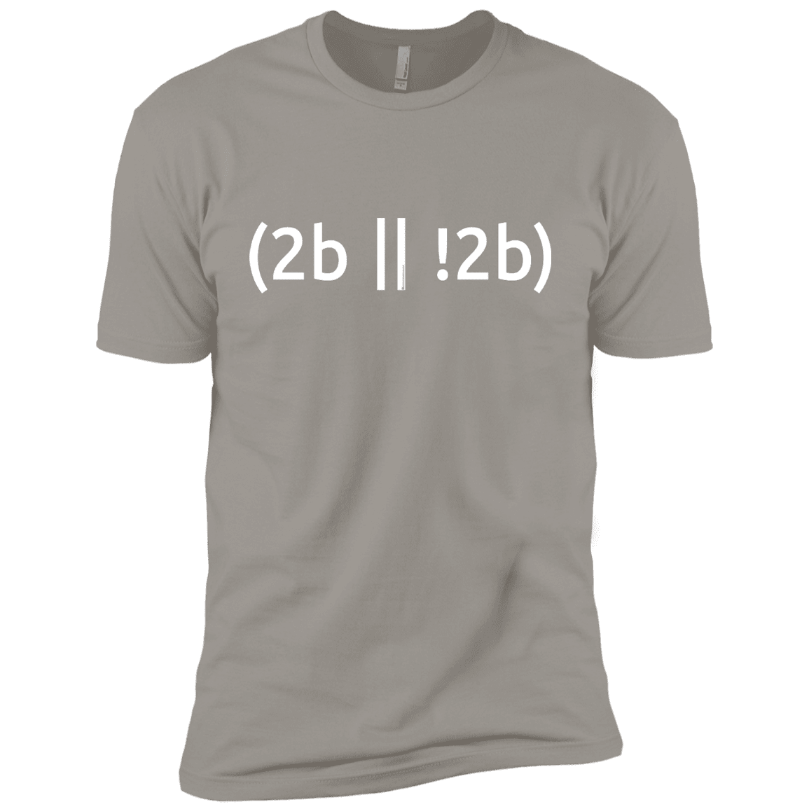 T-Shirts Light Grey / YXS 2b Or Not 2b Boys Premium T-Shirt