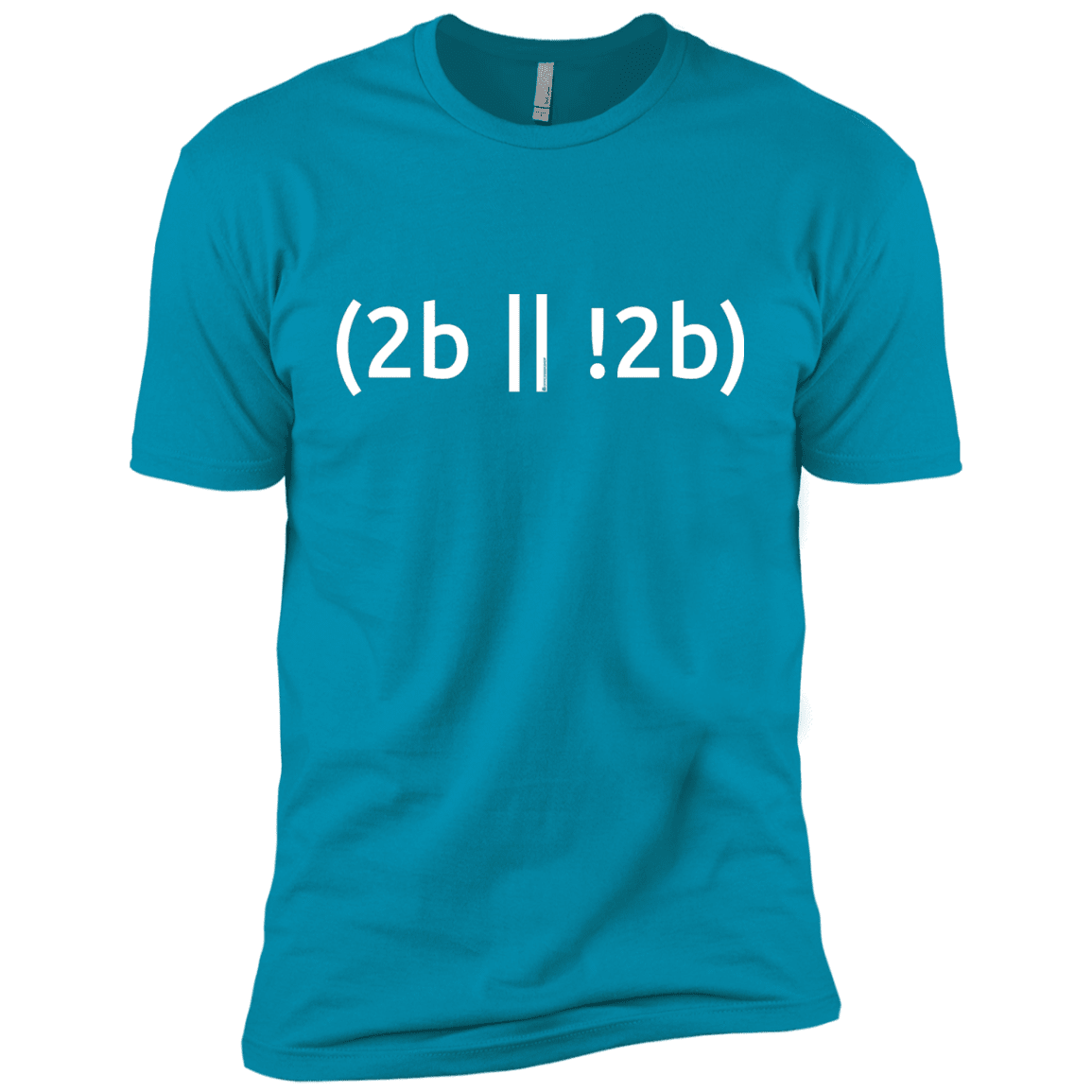 T-Shirts Turquoise / YXS 2b Or Not 2b Boys Premium T-Shirt