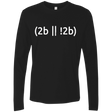 T-Shirts Black / Small 2b Or Not 2b Men's Premium Long Sleeve