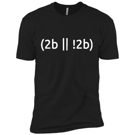 T-Shirts Black / X-Small 2b Or Not 2b Men's Premium T-Shirt