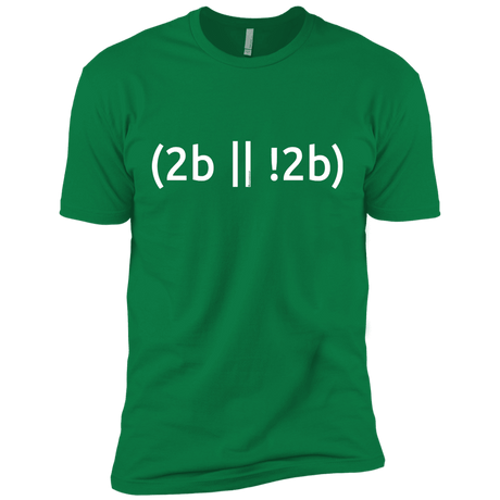 T-Shirts Kelly Green / X-Small 2b Or Not 2b Men's Premium T-Shirt