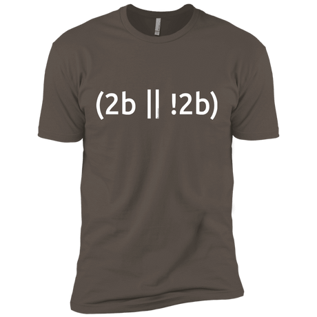 T-Shirts Warm Grey / X-Small 2b Or Not 2b Men's Premium T-Shirt