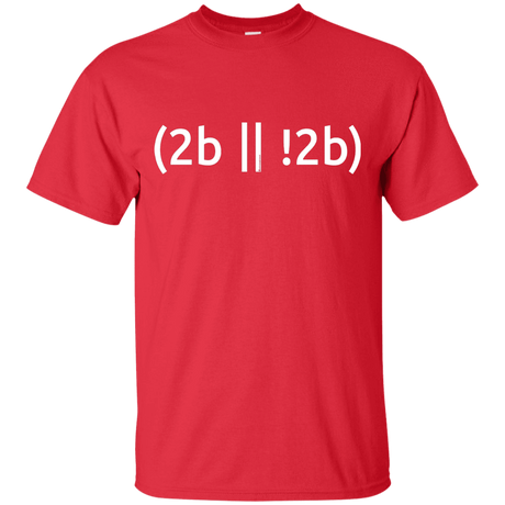 T-Shirts Red / Small 2b Or Not 2b T-Shirt
