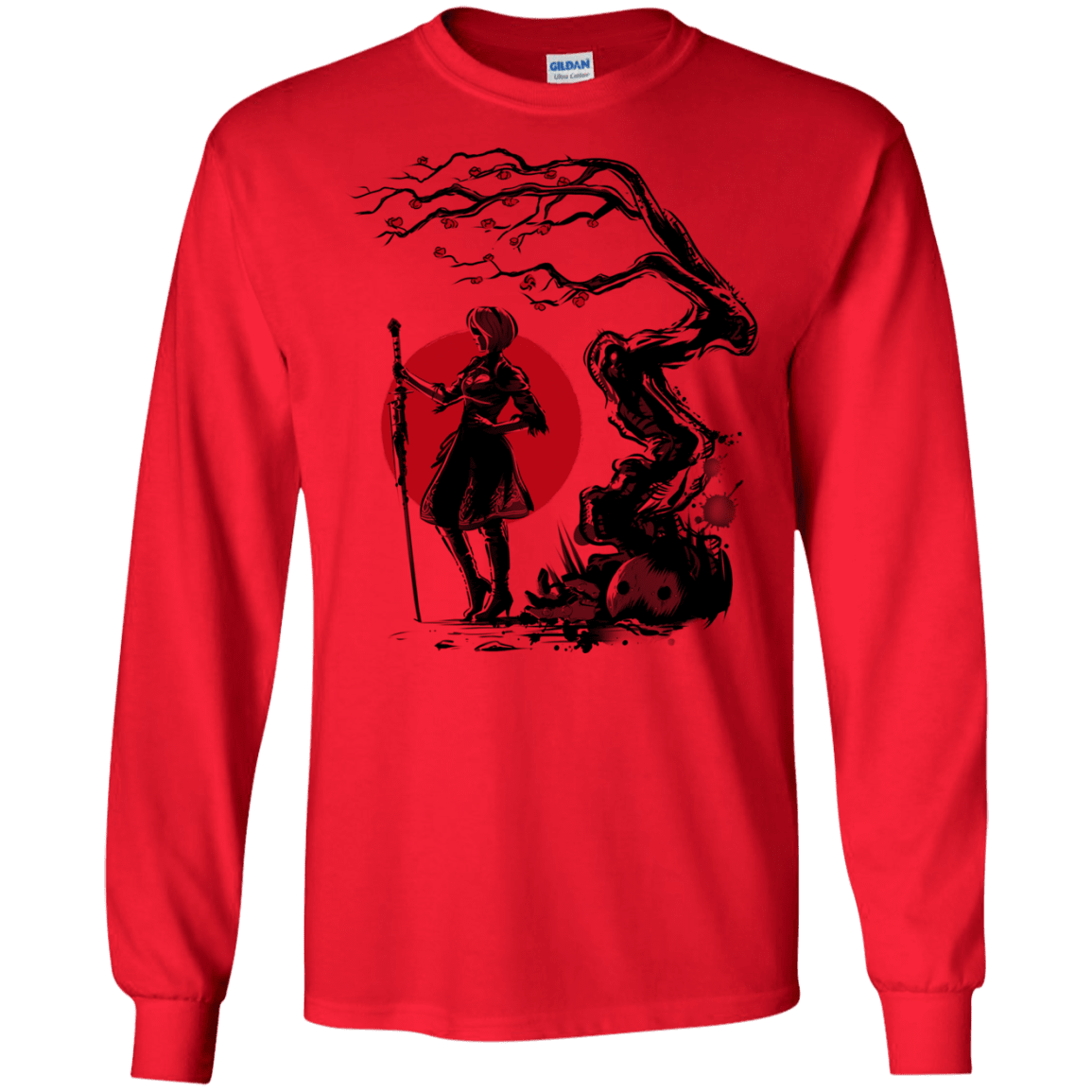 T-Shirts Red / S 2B Under the Sun Men's Long Sleeve T-Shirt