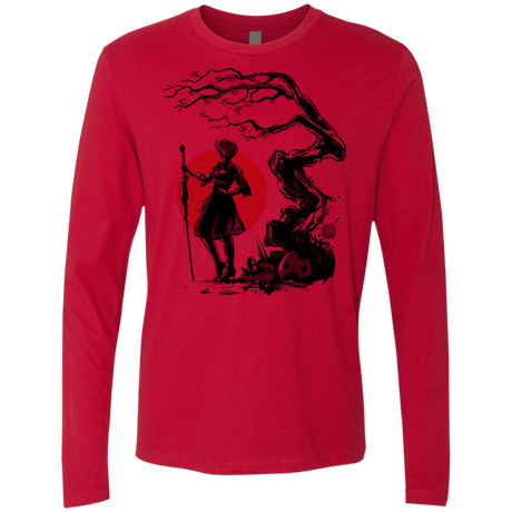 T-Shirts Red / S 2B Under the Sun Men's Premium Long Sleeve