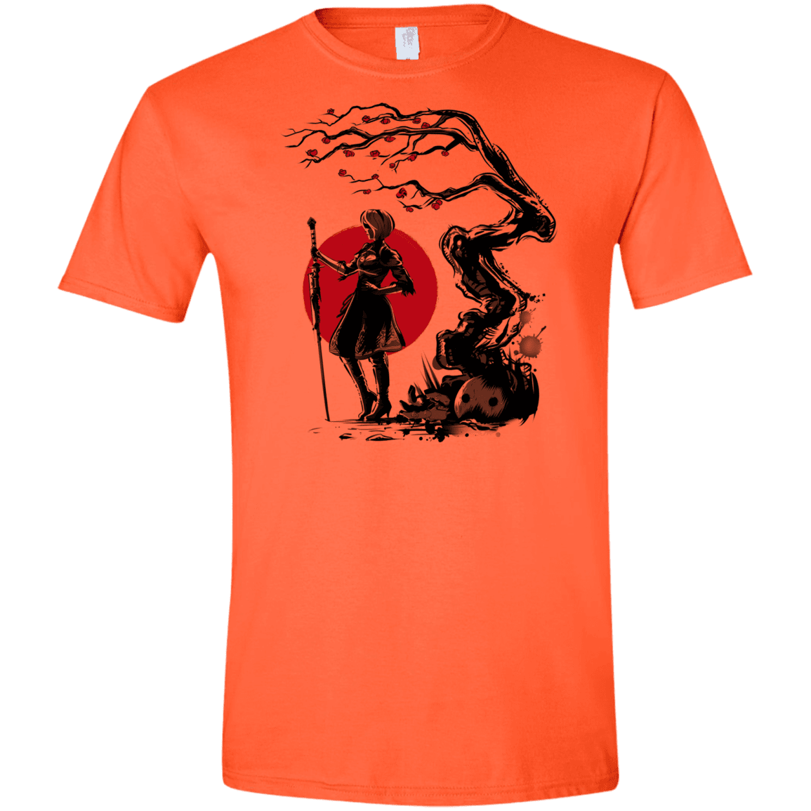 T-Shirts Orange / S 2B Under the Sun Men's Semi-Fitted Softstyle