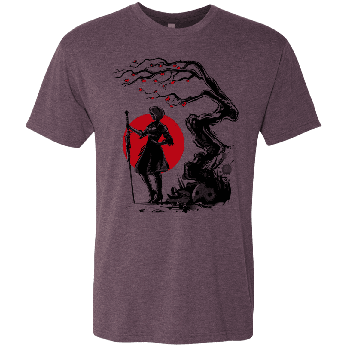 T-Shirts Vintage Purple / S 2B Under the Sun Men's Triblend T-Shirt