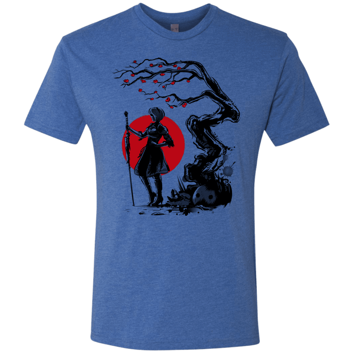 T-Shirts Vintage Royal / S 2B Under the Sun Men's Triblend T-Shirt