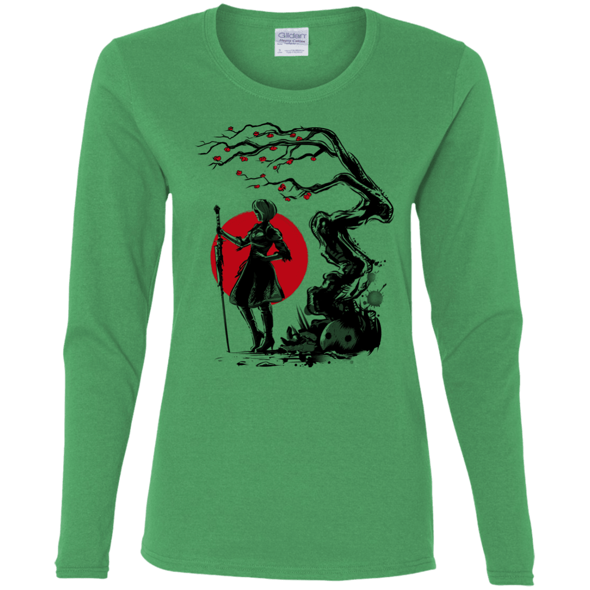 T-Shirts Irish Green / S 2B Under the Sun Women's Long Sleeve T-Shirt