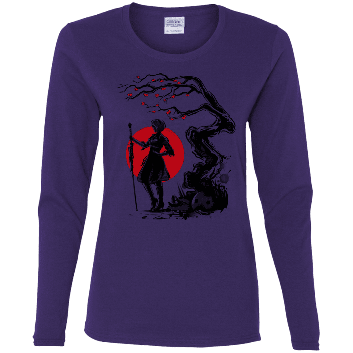 T-Shirts Purple / S 2B Under the Sun Women's Long Sleeve T-Shirt