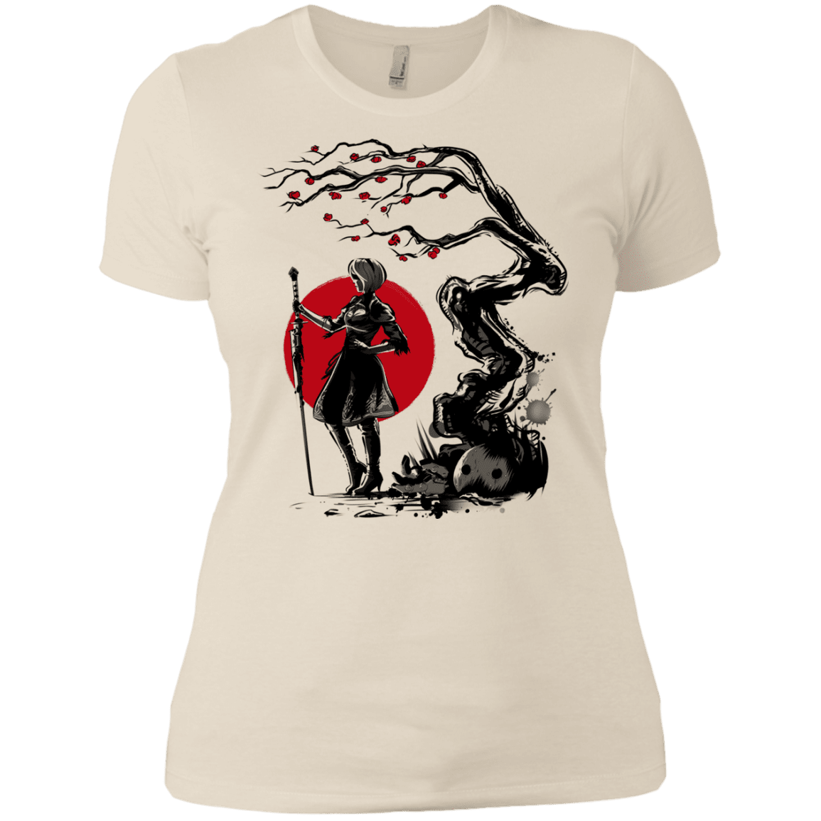 T-Shirts Ivory/ / X-Small 2B Under the Sun Women's Premium T-Shirt