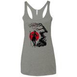 T-Shirts Venetian Grey / X-Small 2B Under the Sun Women's Triblend Racerback Tank