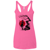 T-Shirts Vintage Pink / X-Small 2B Under the Sun Women's Triblend Racerback Tank