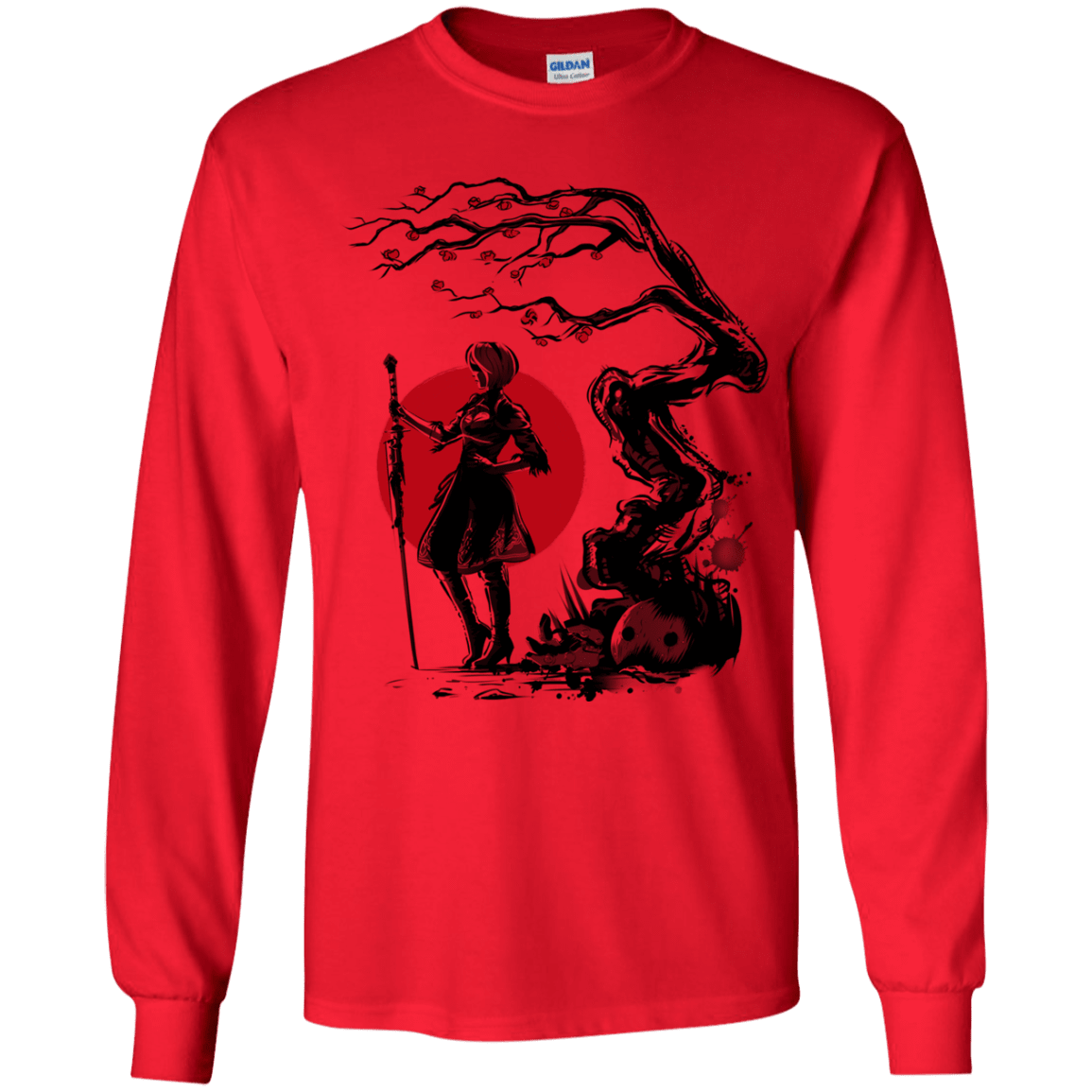 T-Shirts Red / YS 2B Under the Sun Youth Long Sleeve T-Shirt