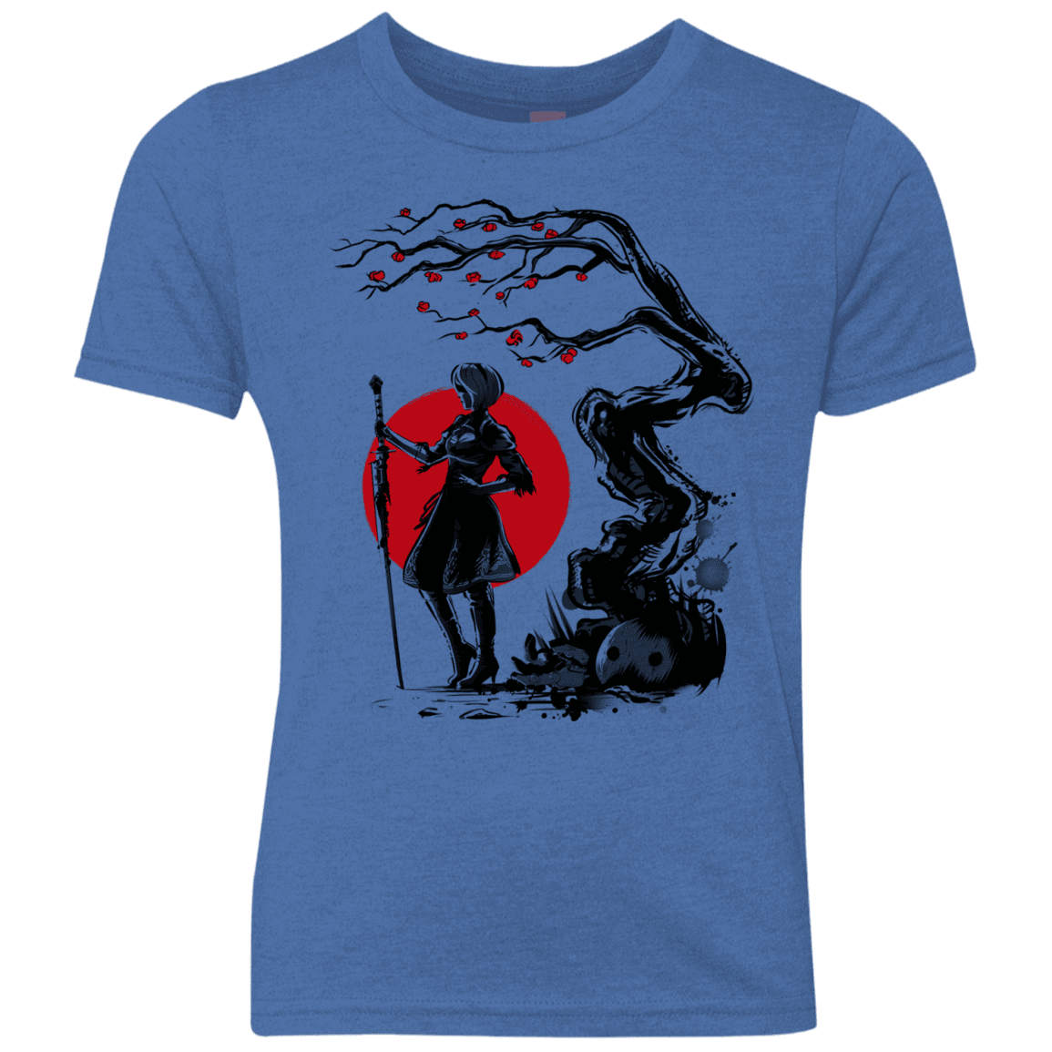 T-Shirts Vintage Royal / YXS 2B Under the Sun Youth Triblend T-Shirt