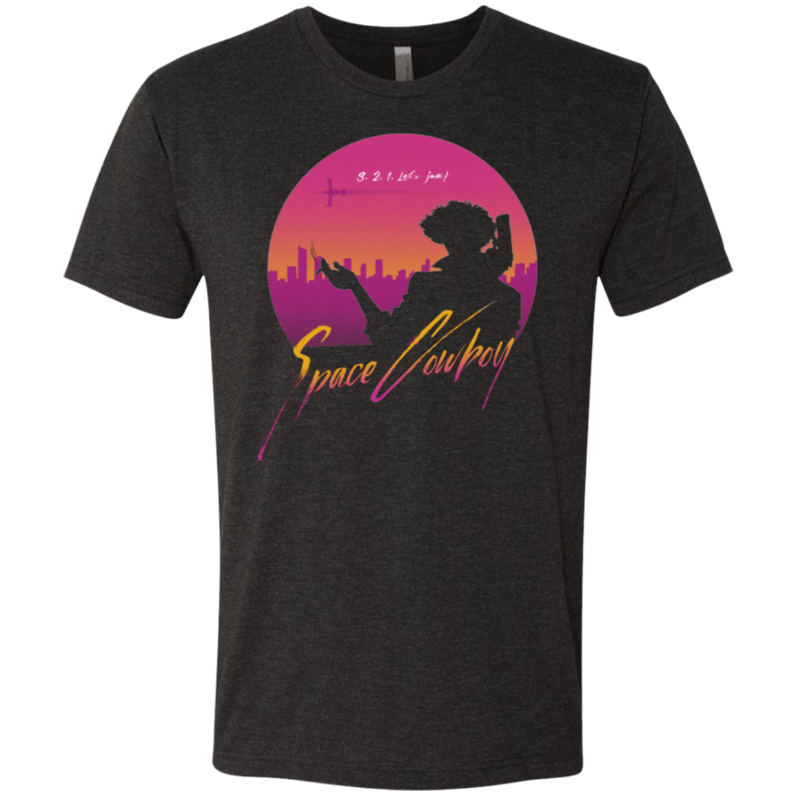 T-Shirts Vintage Black / Small 3, 2, 1, Let's jam! Men's Triblend T-Shirt