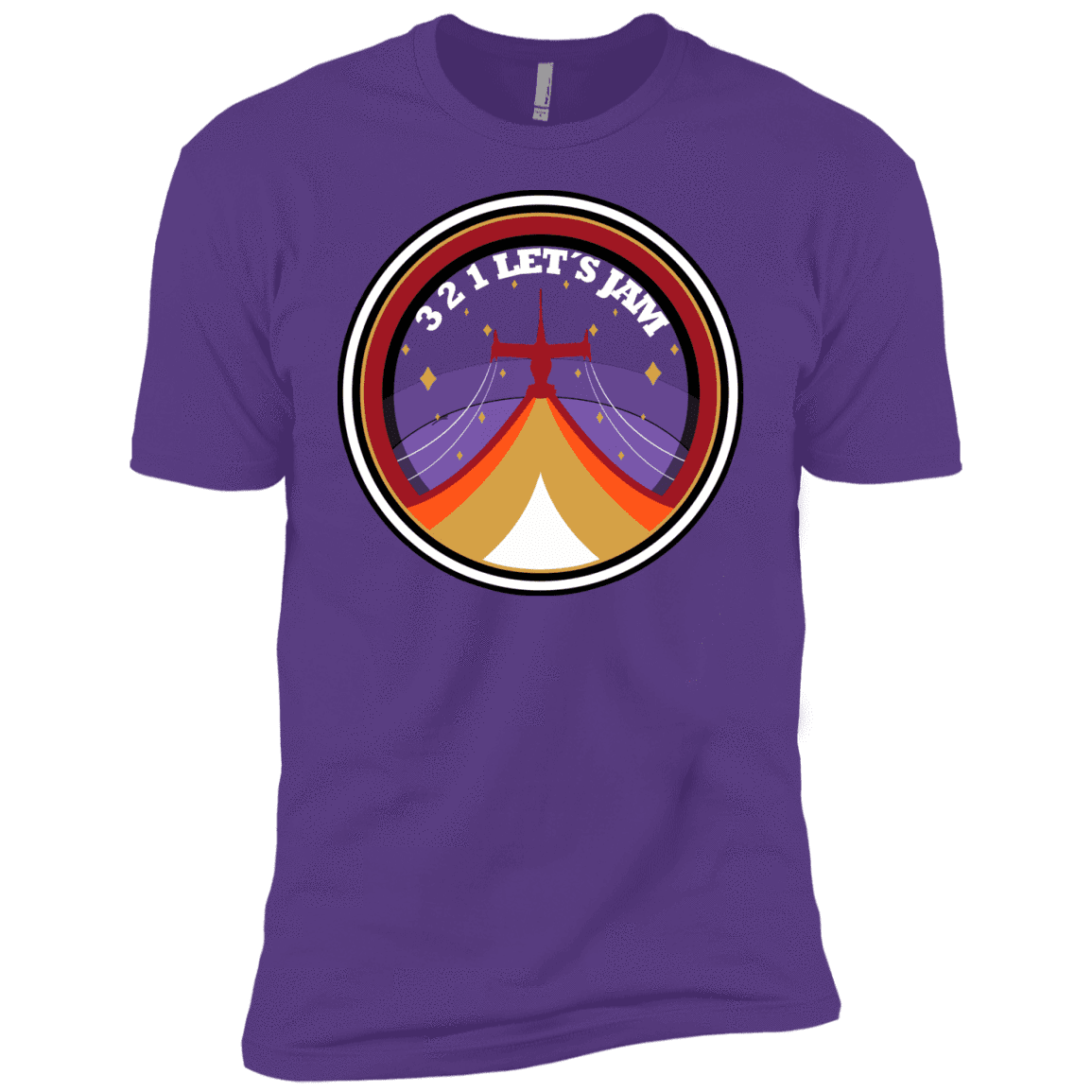 T-Shirts Purple Rush / YXS 3 2 1 Lets Jam Boys Premium T-Shirt