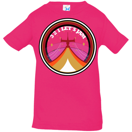 T-Shirts Hot Pink / 6 Months 3 2 1 Lets Jam Infant Premium T-Shirt
