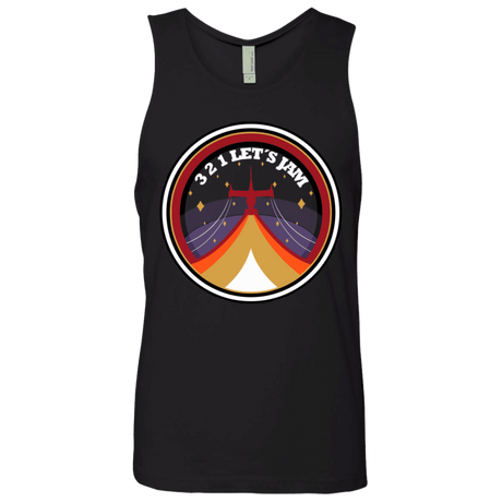 T-Shirts Black / S 3 2 1 Lets Jam Men's Premium Tank Top