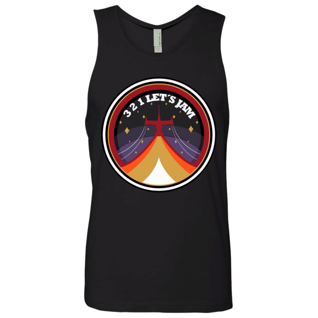 T-Shirts Black / S 3 2 1 Lets Jam Men's Premium Tank Top