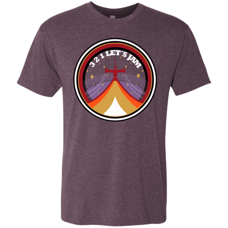 T-Shirts Vintage Purple / S 3 2 1 Lets Jam Men's Triblend T-Shirt