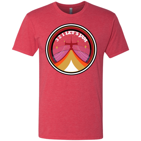 T-Shirts Vintage Red / S 3 2 1 Lets Jam Men's Triblend T-Shirt