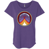 T-Shirts Purple Rush / X-Small 3 2 1 Lets Jam Triblend Dolman Sleeve