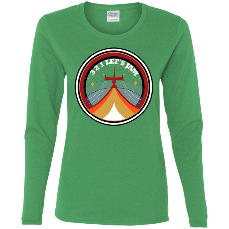 T-Shirts Irish Green / S 3 2 1 Lets Jam Women's Long Sleeve T-Shirt