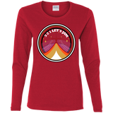 T-Shirts Red / S 3 2 1 Lets Jam Women's Long Sleeve T-Shirt