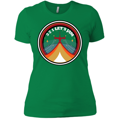 T-Shirts Kelly Green / X-Small 3 2 1 Lets Jam Women's Premium T-Shirt