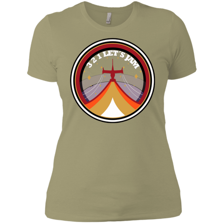 T-Shirts Light Olive / X-Small 3 2 1 Lets Jam Women's Premium T-Shirt