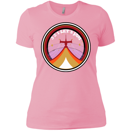 T-Shirts Light Pink / X-Small 3 2 1 Lets Jam Women's Premium T-Shirt