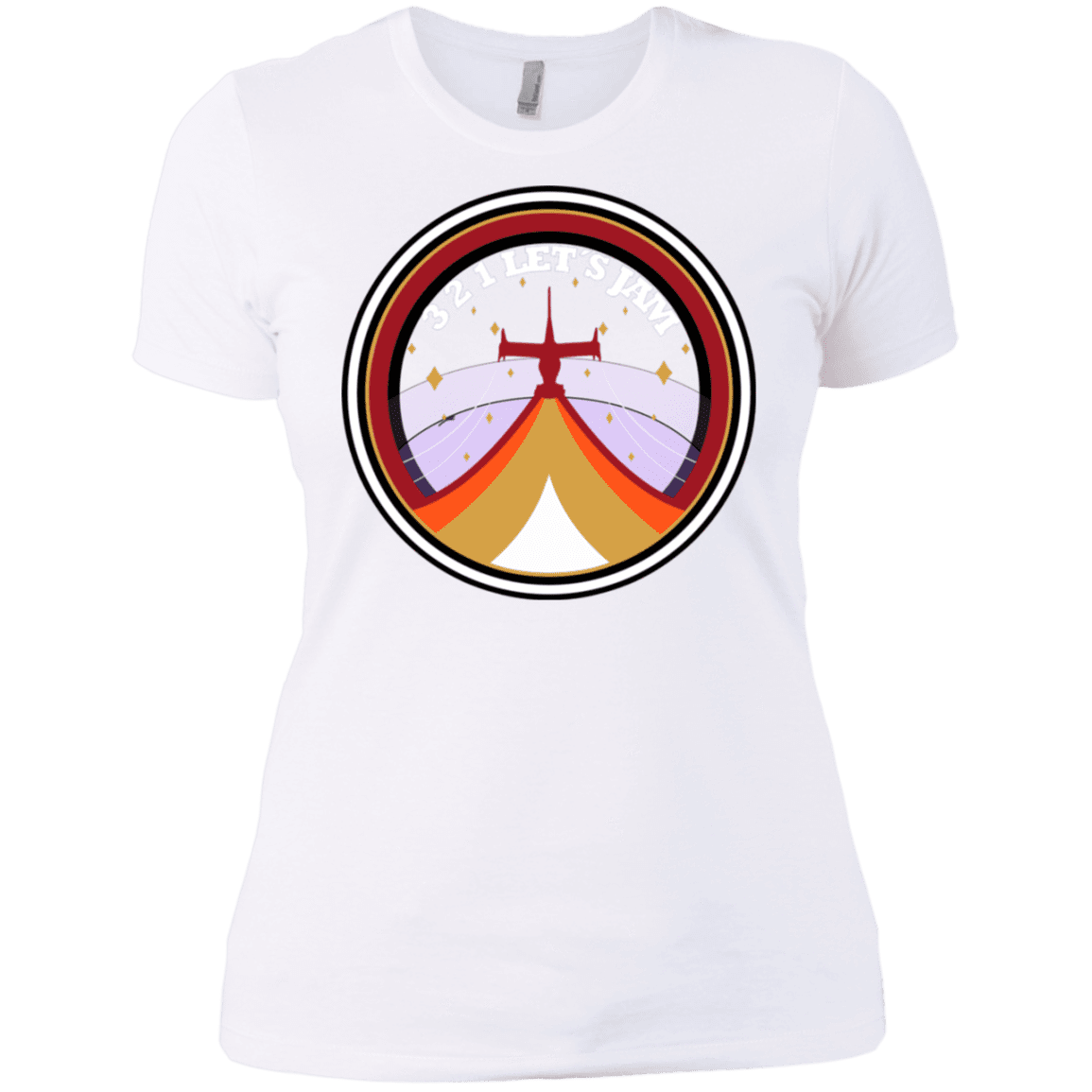 T-Shirts White / X-Small 3 2 1 Lets Jam Women's Premium T-Shirt