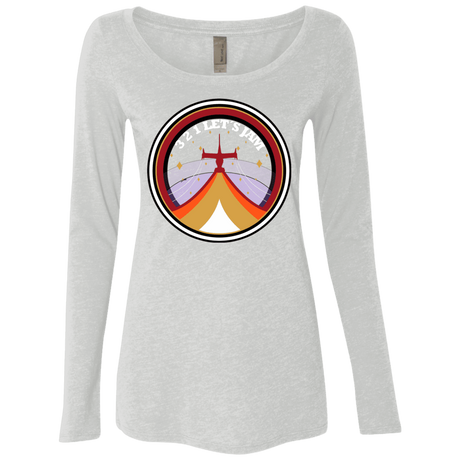 T-Shirts Heather White / S 3 2 1 Lets Jam Women's Triblend Long Sleeve Shirt