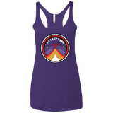 T-Shirts Purple Rush / X-Small 3 2 1 Lets Jam Women's Triblend Racerback Tank