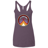 T-Shirts Vintage Purple / X-Small 3 2 1 Lets Jam Women's Triblend Racerback Tank