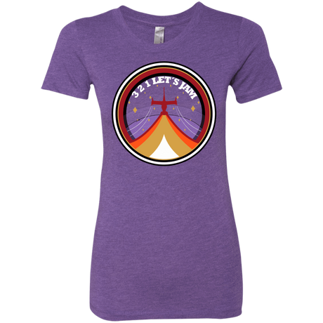 T-Shirts Purple Rush / S 3 2 1 Lets Jam Women's Triblend T-Shirt