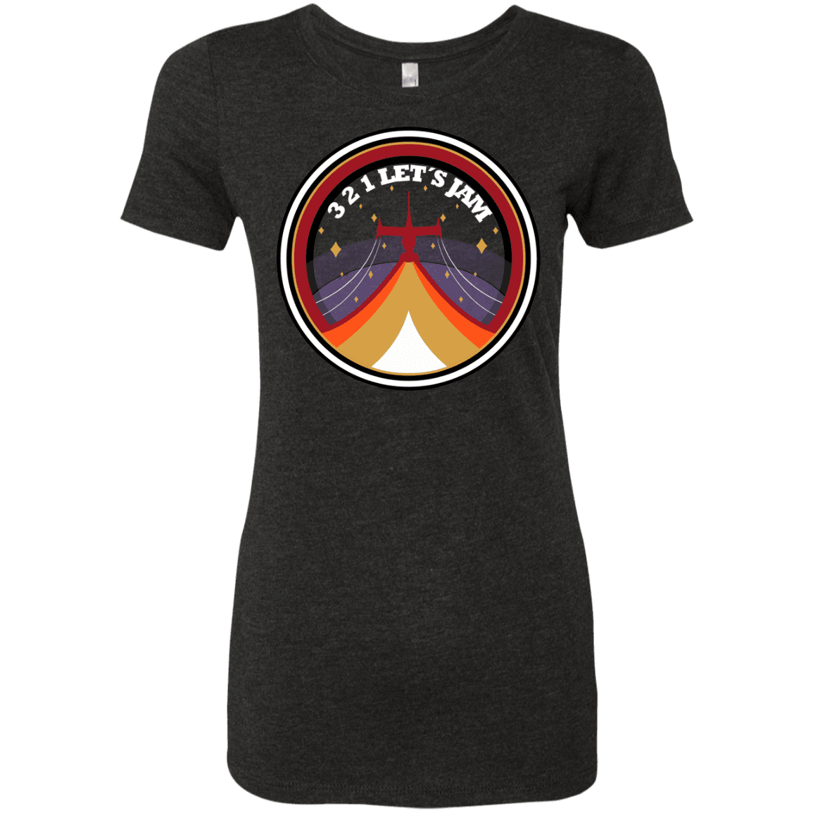T-Shirts Vintage Black / S 3 2 1 Lets Jam Women's Triblend T-Shirt