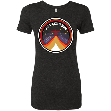 T-Shirts Vintage Black / S 3 2 1 Lets Jam Women's Triblend T-Shirt