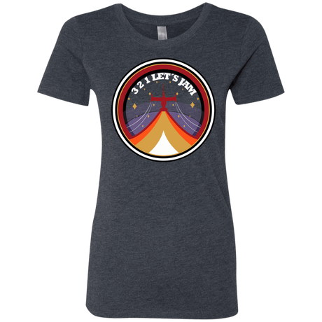 T-Shirts Vintage Navy / S 3 2 1 Lets Jam Women's Triblend T-Shirt