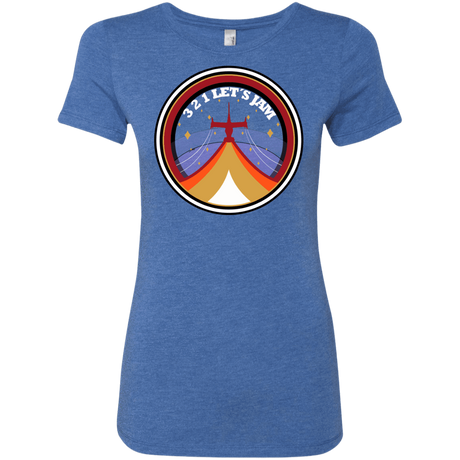 T-Shirts Vintage Royal / S 3 2 1 Lets Jam Women's Triblend T-Shirt