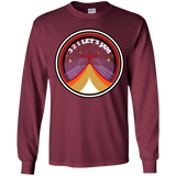 T-Shirts Maroon / YS 3 2 1 Lets Jam Youth Long Sleeve T-Shirt