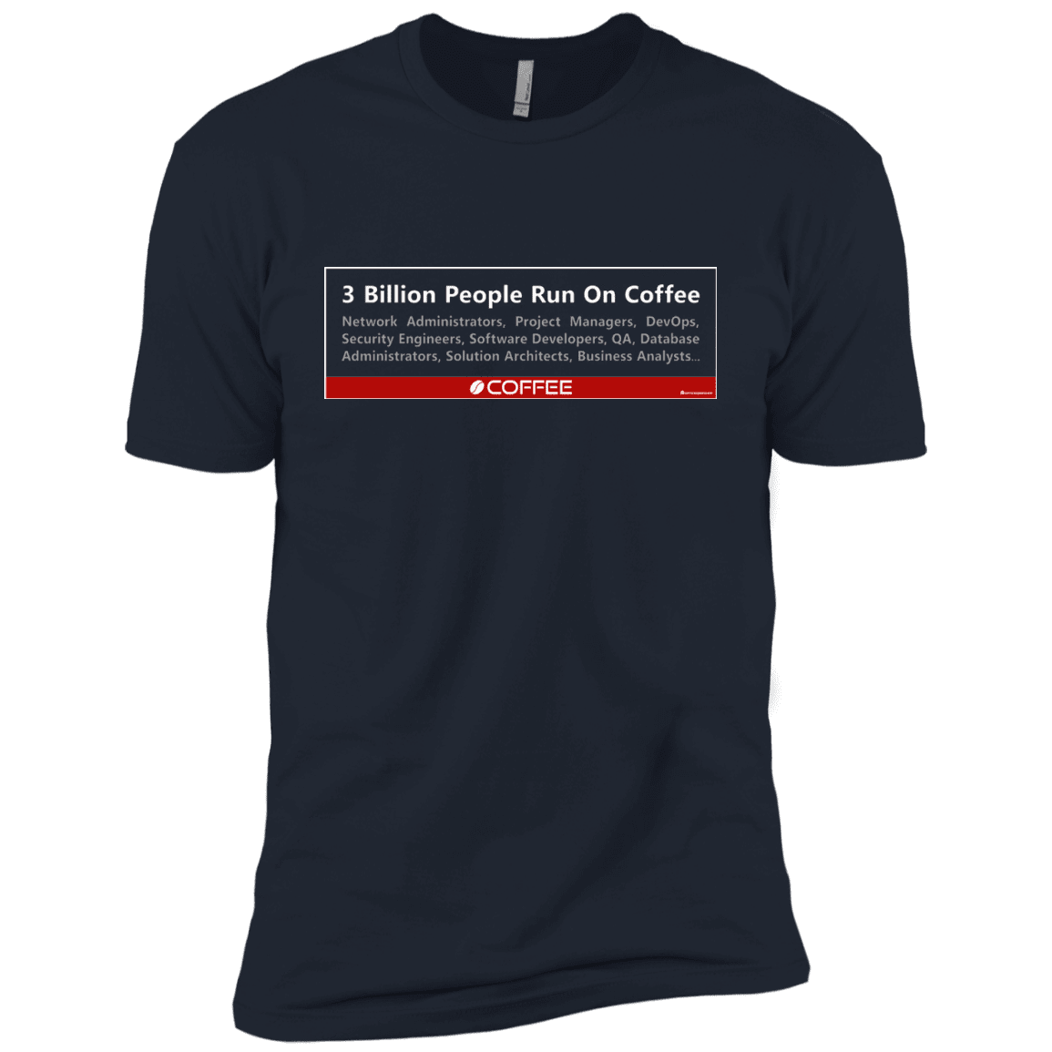 3 Billion People Run On Java Boys Premium T-Shirt