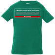 T-Shirts Kelly / 6 Months 3 Billion People Run On Java Infant Premium T-Shirt
