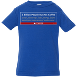 T-Shirts Royal / 6 Months 3 Billion People Run On Java Infant Premium T-Shirt