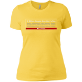 T-Shirts Vibrant Yellow / X-Small 3 Billion People Run On Java Women's Premium T-Shirt