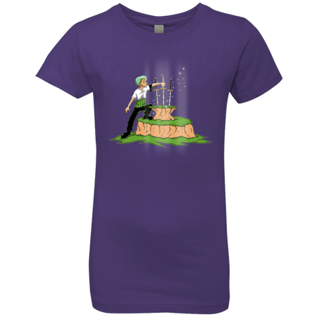T-Shirts Purple Rush / YXS 3 Swords in the Stone Girls Premium T-Shirt