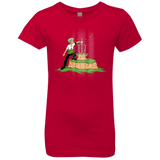 T-Shirts Red / YXS 3 Swords in the Stone Girls Premium T-Shirt