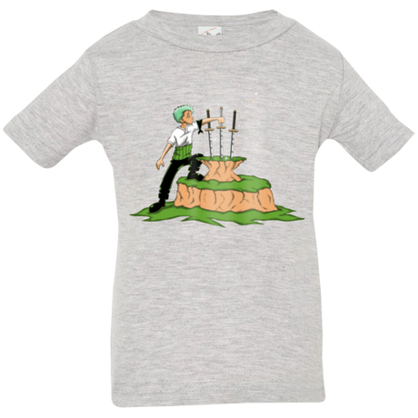 T-Shirts Heather / 6 Months 3 Swords in the Stone Infant PremiumT-Shirt
